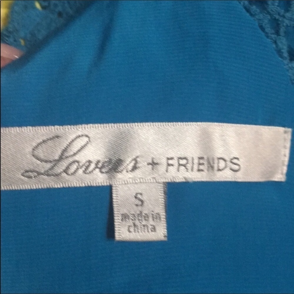 Lovers and friends Hulu tropical blue sundress - Picture 7 of 9